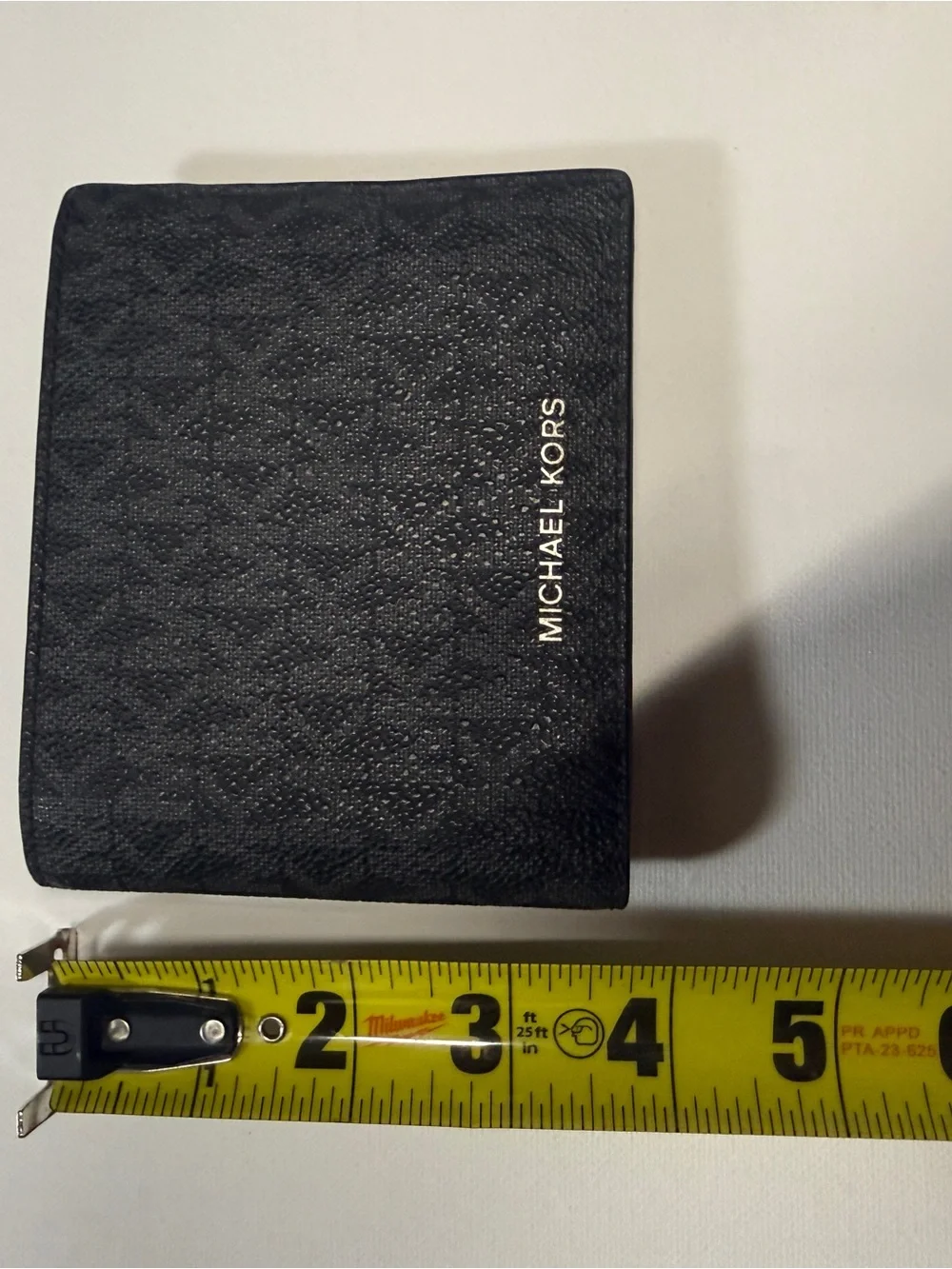 Michael Kors Black Logo-Print Men's Bifold Wallet